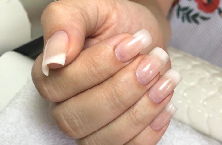 Fibra Silk – unhas na cliente Udi