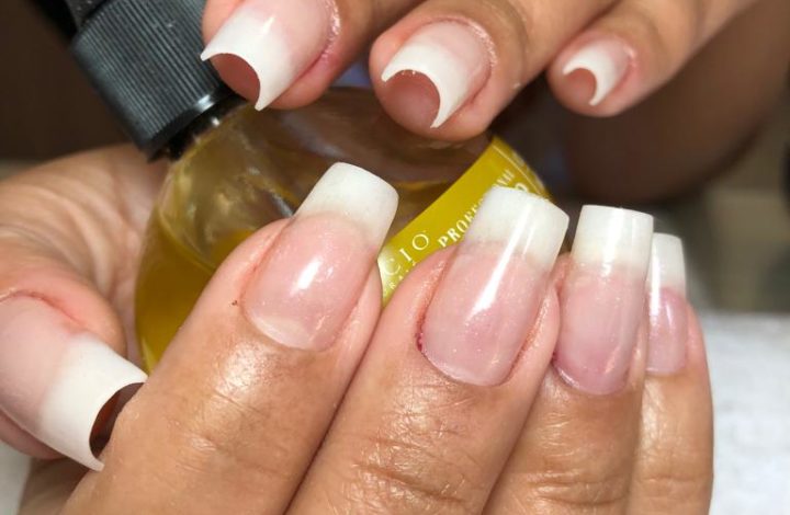 Fibra silk extensão de unhas natural